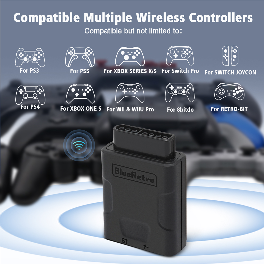 Gaming Console For Tv Xbox - Adaptador de controlador inalámbrico RetroScaler Blueretro