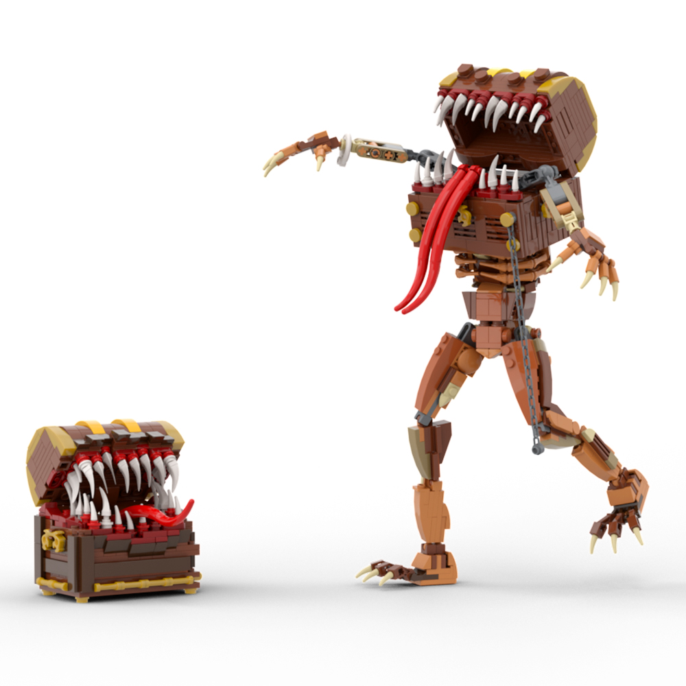 Gaming Console Lego - Juego BuildMOC, juego de bloques de