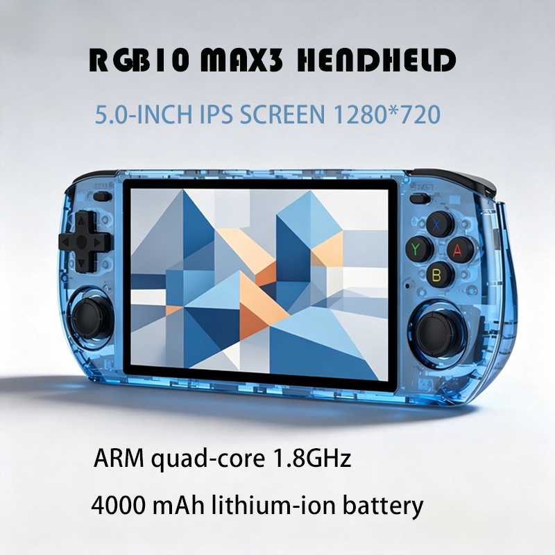Gaming Console Cartoon - Consola de Videojuegos Retro RGB10 MAX3