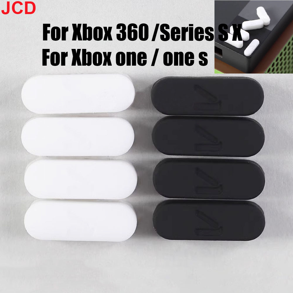 Gaming Console For Tv Xbox - JCD-pies de goma antideslizantes para consolas