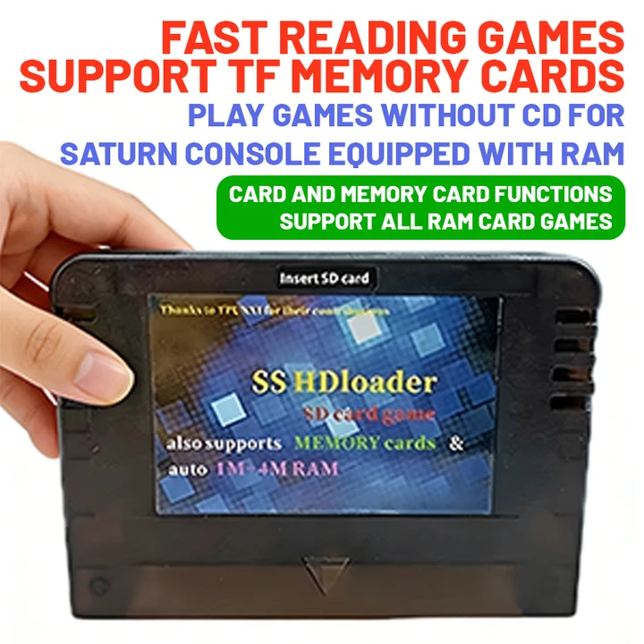 Gaming Console Years - Lector de Tarjetas TF ISO SAROO