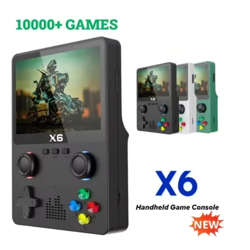 Gaming Console X6 X6 64 Gb - Consolas de juegos portátiles X6 Retro