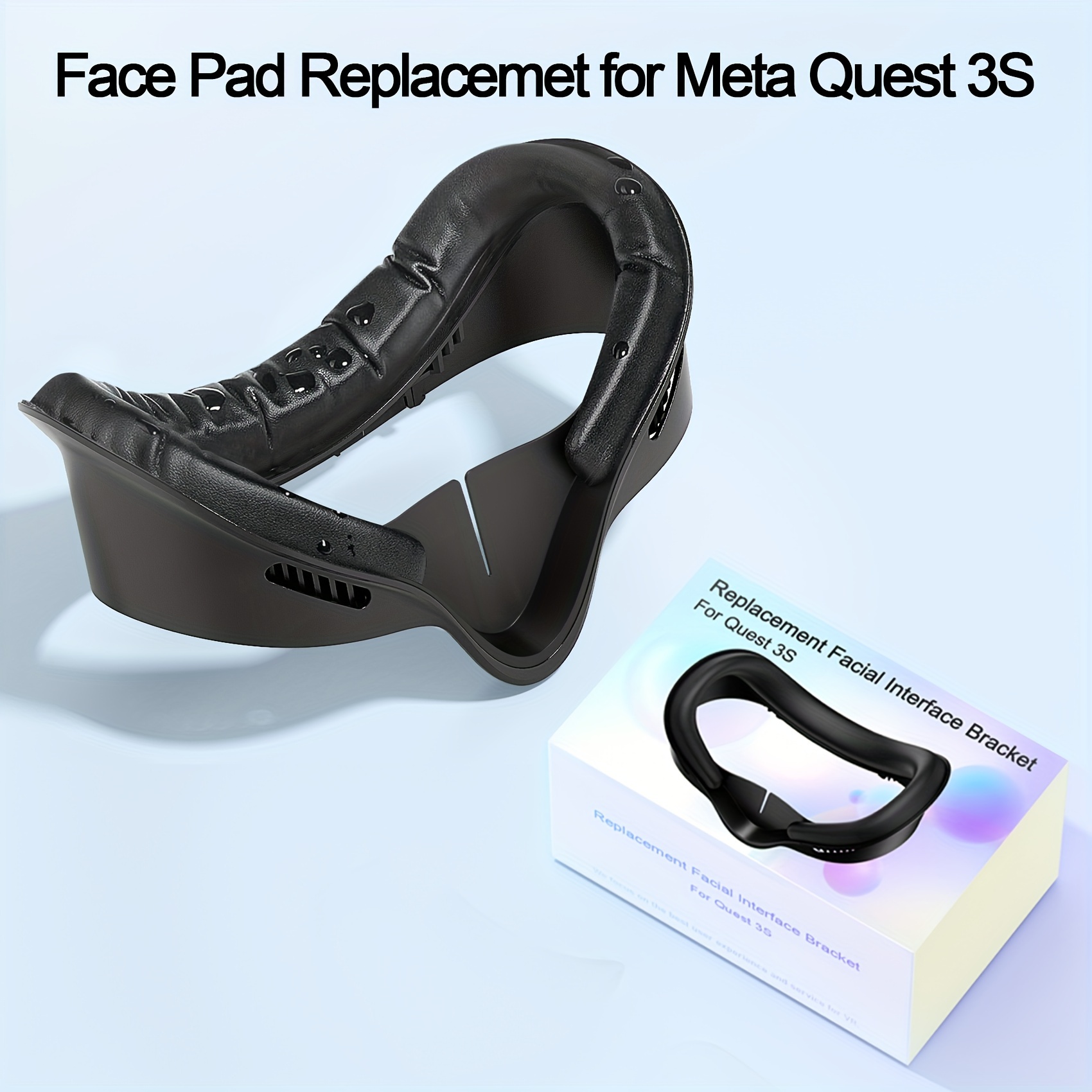 Gaming Console Meta Quest - Interfaz facial y almohadilla para máscara
