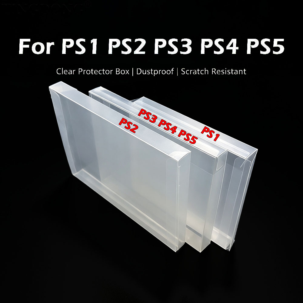 Gaming Console And Pc - 1-10 unidades de cajas protectoras transparentes