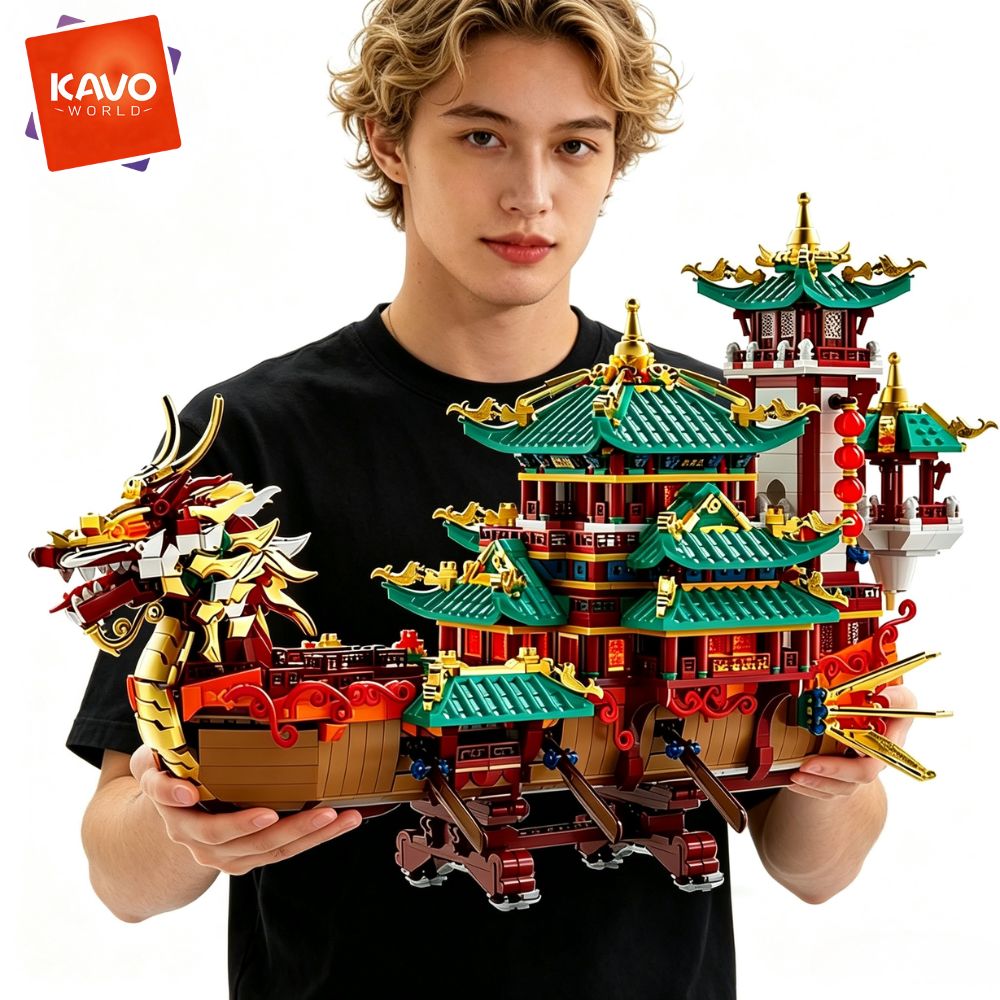 Gaming Console Lego - KAVOWORLD 2453 piezas Bloques de Construcción
