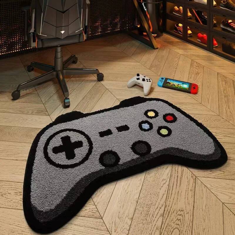 Gaming Console Cartoon - Alfombra con Forma de Consola de