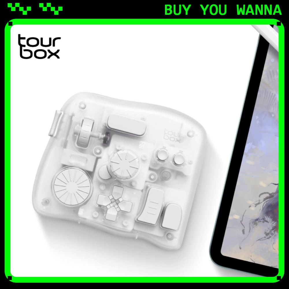 Nuevo TourBox Elite Plus tecla - Gaming Console Drawing reseña y precio