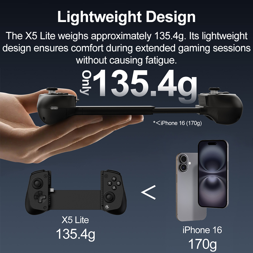 GameSir X5 Lite - Controlador  - Gaming Console Ipad reseña y precio