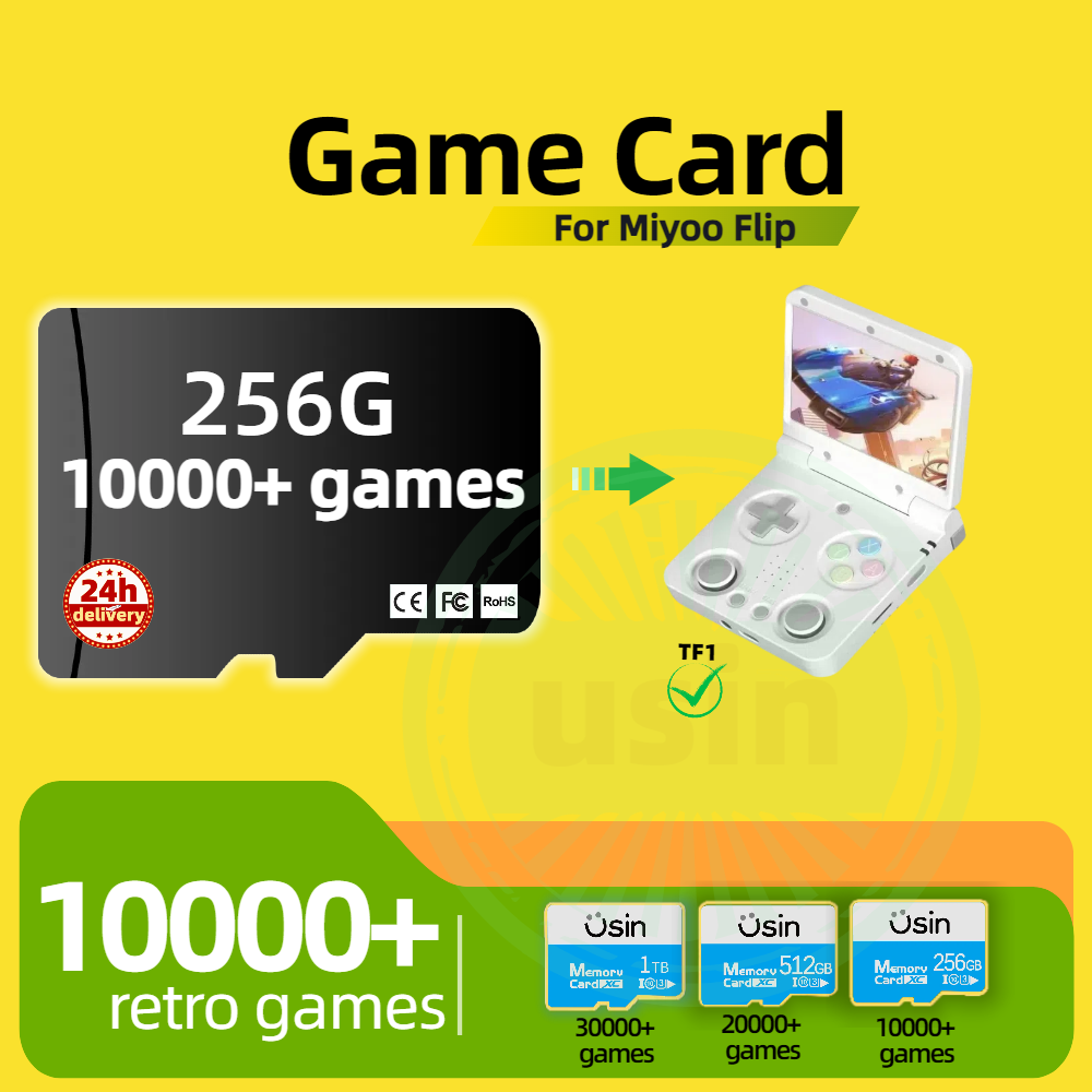 Tarjeta de juego para Miyoo Fl - Gaming Console Cartoon reseña y precio