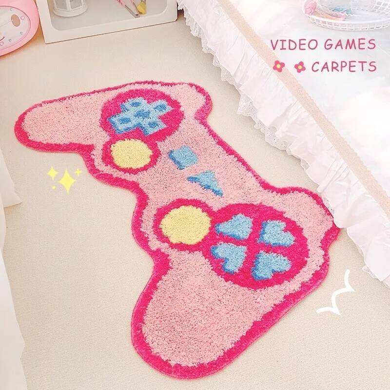 Alfombra con Forma de Consola  - Gaming Console Cartoon reseña y precio