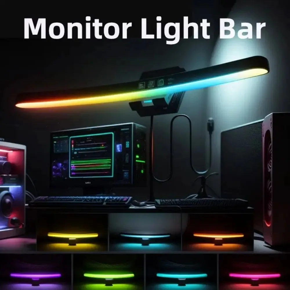 Barra de Luz para Monitor de C - Gaming Console Desk reseña y precio