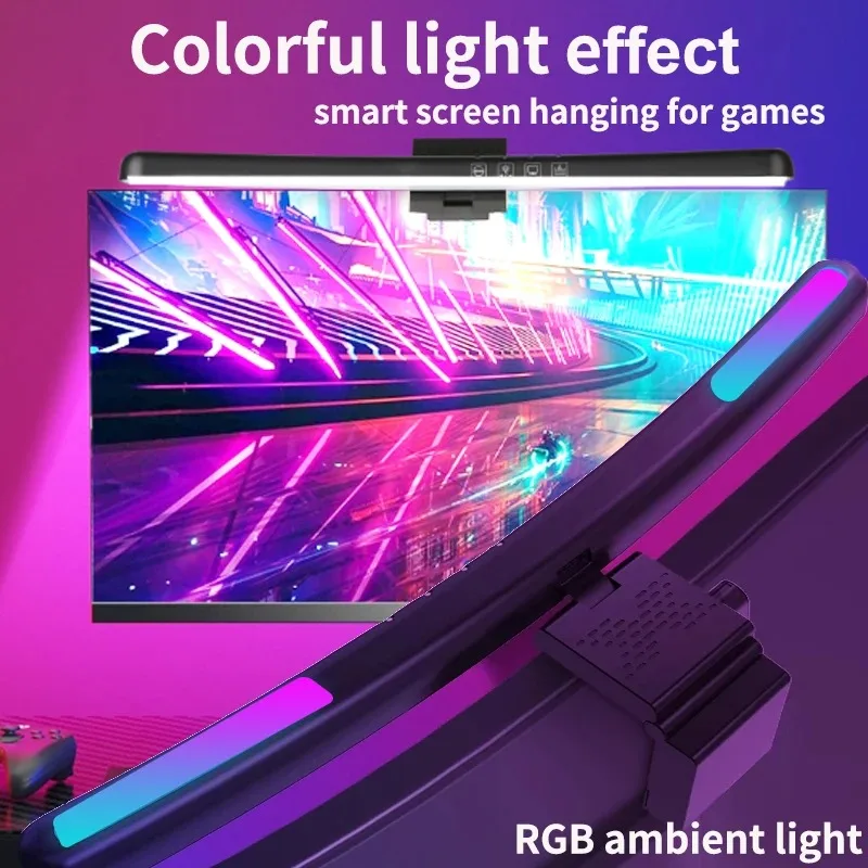 Barra de Luz para Monitor de C - Gaming Console Desk reseña y precio
